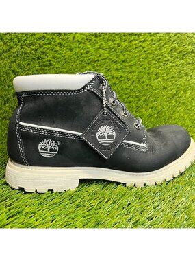 Timberland Nellie Womens Size 9 Black Waterproof Outdoor Leather Chukka Boots